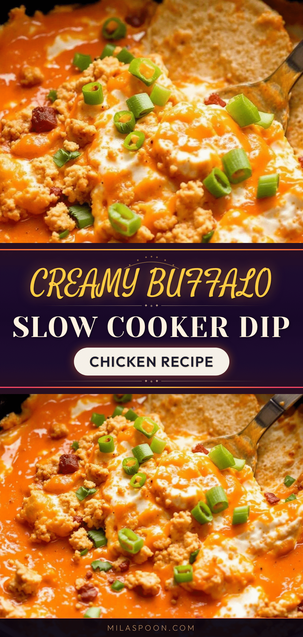 easy slow cooker buffalo chicken dip with cream cheese recipe