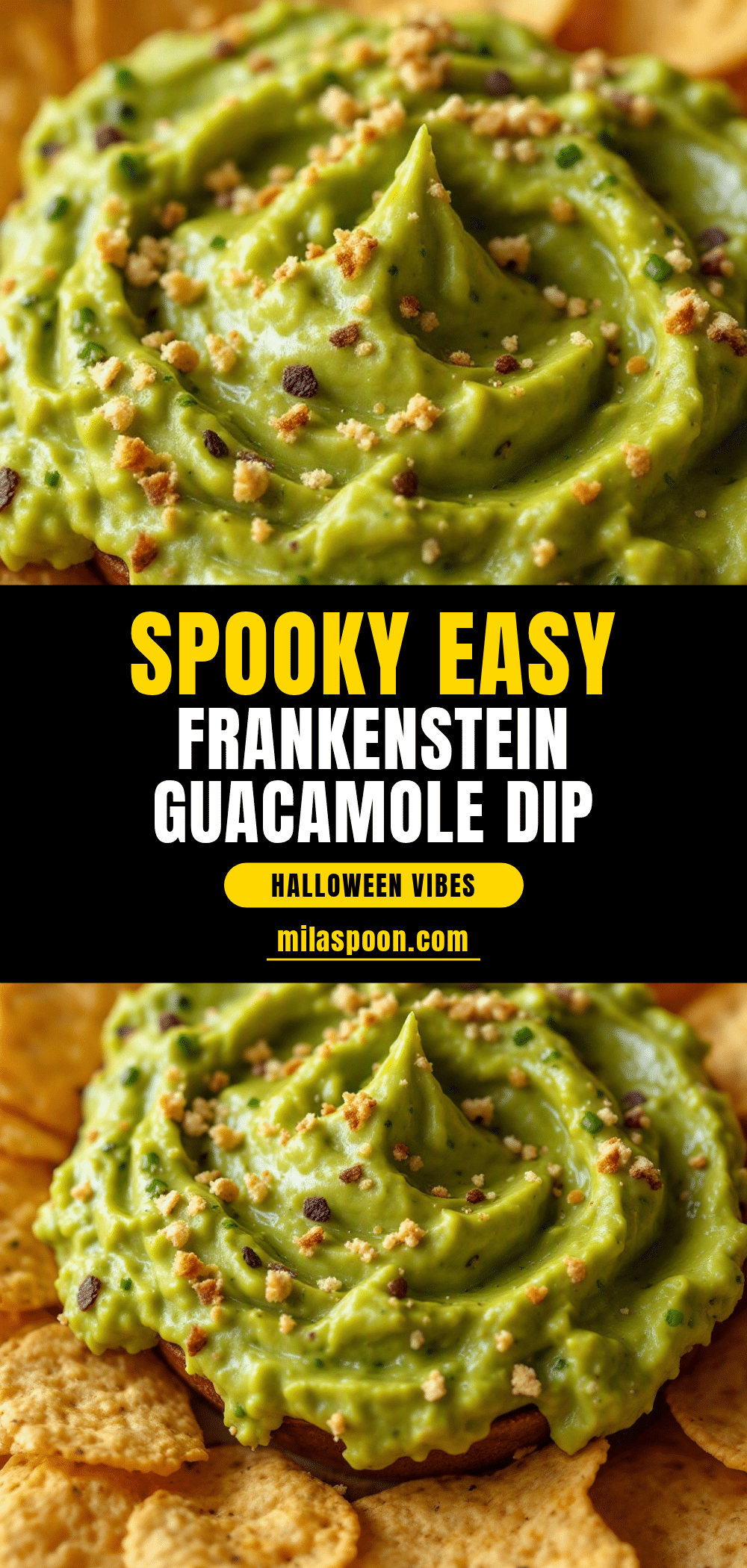 Frankenstein Guacamole Dip recipe