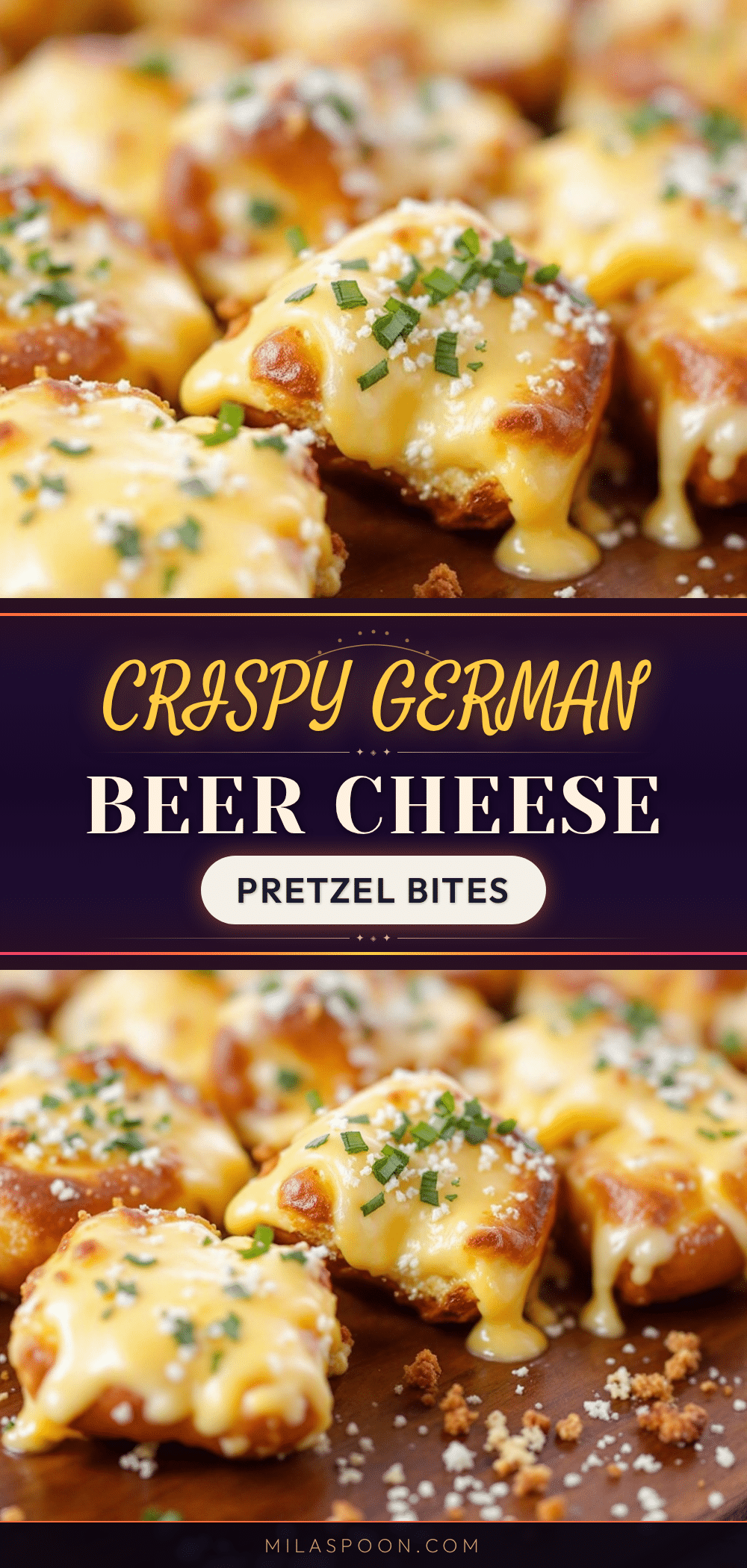 German beer cheese pretzel bites recipe