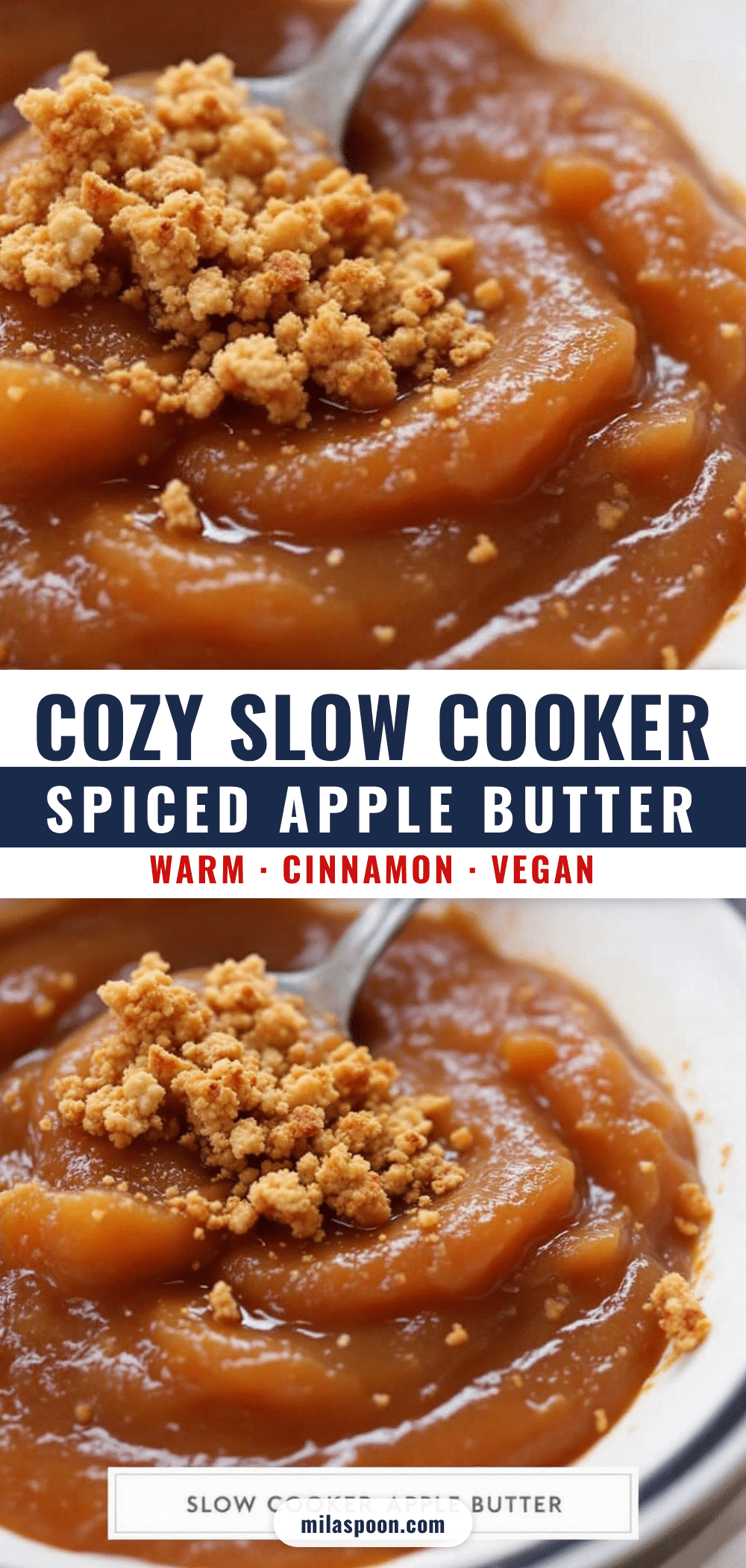 homemade slow cooker spiced apple butter recipe